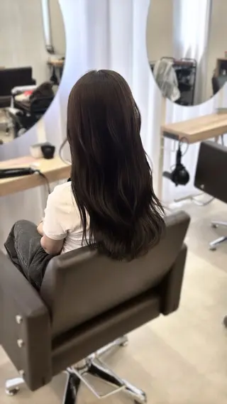 ロング ヘアアレンジ lapereau ayanaのヘアスタイル