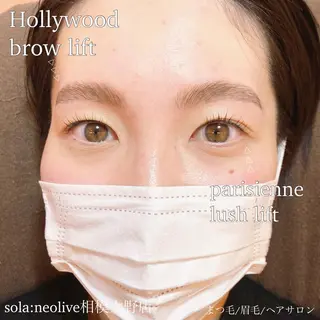 キッズ マツエク・マツパ アイブロウ sola: neolive出沼のマツエク・マツパデザイン