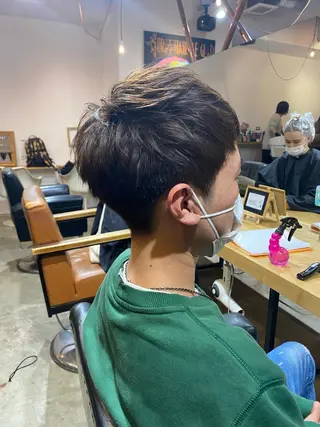 メンズ 小日向 沙織のヘアスタイル