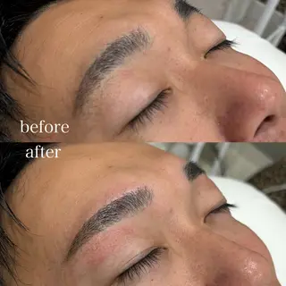 メンズ アイブロウ 韓国肌管理BEAUTY-SALON Teena【ティーナ】ララピール/毛穴/脱毛所属・hiyori 心斎橋眉毛サロンのエステ・リラクイメージ