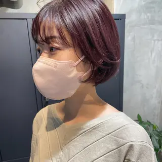 ショート カラー ヤマモト マイのヘアスタイル