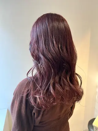 セミロング 🌿earth亀有店 【緑髪のノブ】🌿のヘアスタイル