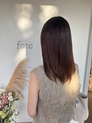 ロング yoshino /ナチュラル縮毛のヘアスタイル
