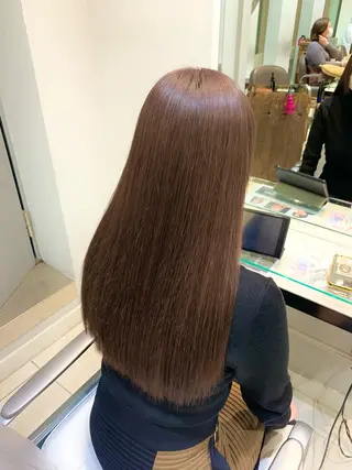 ロング 髪質改善/縮毛矯正 🎀小林 唯 🎀のヘアスタイル