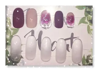 カラー ネイル キラー美　上野所属・キラー美 上野のネイルデザイン