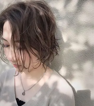 ショート パーマ 【髪質改善特化】 ✂︎  jun ✂︎のヘアスタイル