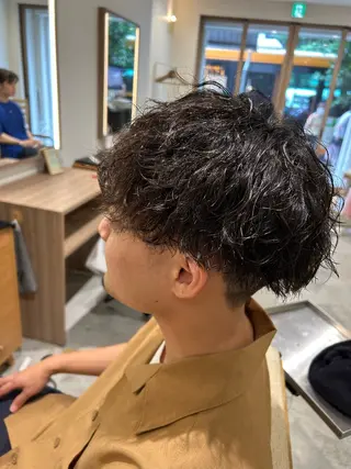 メンズ メンズパーマ専門店 【店長】⚜️イチカワのヘアスタイル