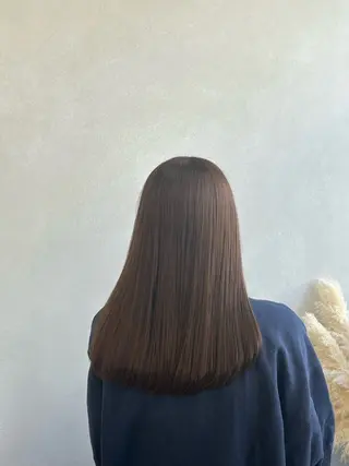 ロング カラー 暖色･似合わせカラー (廣石沙英🎀)のヘアスタイル