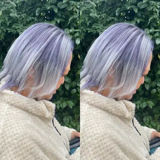 ショート カラー 👑派手髪/カット 👑ANRYのヘアスタイル