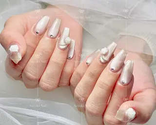 ネイル 🎀 moo~ 🎀のネイルデザイン