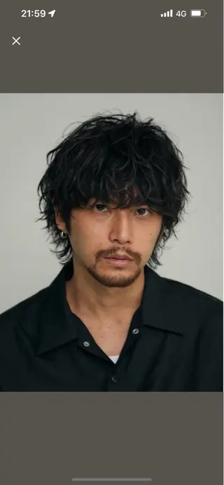 パーマ メンズ fifth 今西翔汰のヘアスタイル