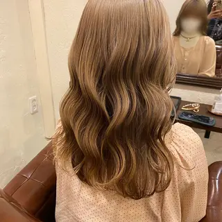 ロング カラー shiori ❤︎ /透明感カラーのヘアスタイル