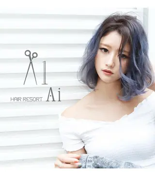ミディアム カラー マツエク・マツパ hairresort Ai 御徒町のヘアスタイル