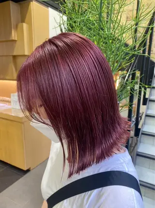 セミロング メンズ特化美容師 タケルのヘアスタイル