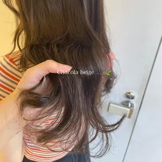 ロング カラー Parve Mix /頓宮 稚愛🤍のヘアスタイル