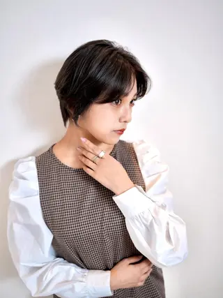 ショート 福森 みずきのヘアスタイル