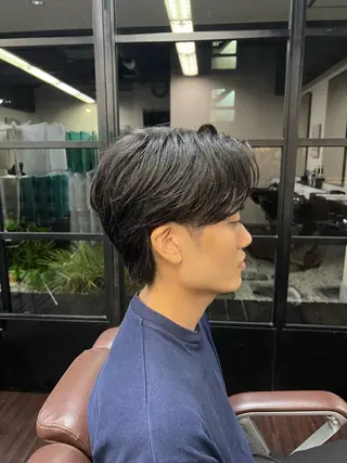 パーマ メンズ 久保 美空のヘアスタイル