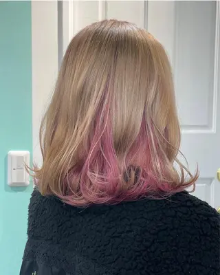 ミディアム カラー 高橋 奈津沙のヘアスタイル