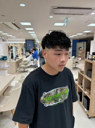 ショート パーマ メンズ 湘南/メンズパーマ/ 支持率No.1ユチカのヘアスタイル