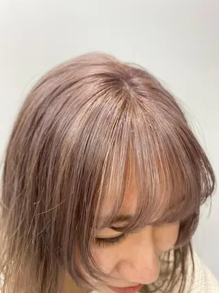 セミロング ୨୧柔らかいカラー nozomi ୨୧のヘアスタイル