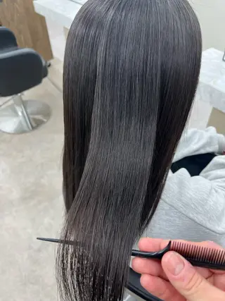 ロング 竹内 蓮のヘアスタイル