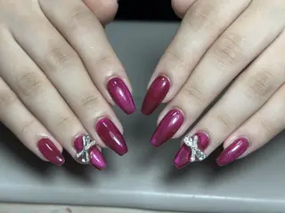 ネイル By moonネイル 🌷ワンホン/韓国風のネイルデザイン