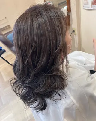 カラー 髪質改善/透明感 カラー/内藤有須加のヘアスタイル