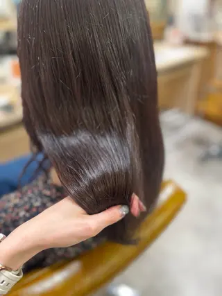 セミロング カラー ヘッドスパ/透明感 カラー/Hikariのヘアスタイル