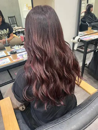 ロング カラー nijika/ カラーモデル募集🫧のヘアスタイル