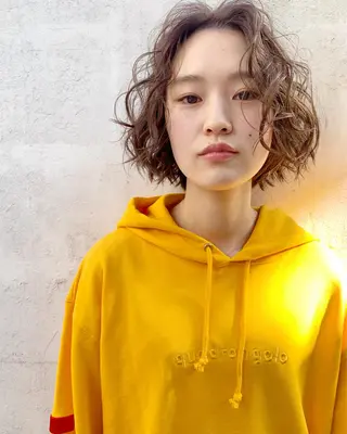 ショート パーマ 下北沢 soiのヘアスタイル