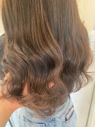 ロング 暖色カラー /ヘアアレンジ/花鈴のヘアスタイル