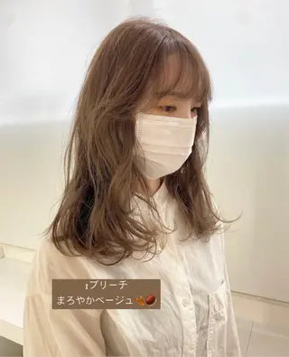 ロング ୨୧柔らかいカラー nozomi ୨୧のヘアスタイル