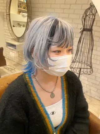 カラー ブリーチ特化型🐯 Lita -ゆうや-のヘアスタイル