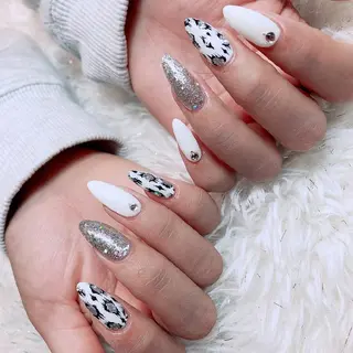 ロング ネイル ☺︎山部 志麻☺︎のネイルデザイン