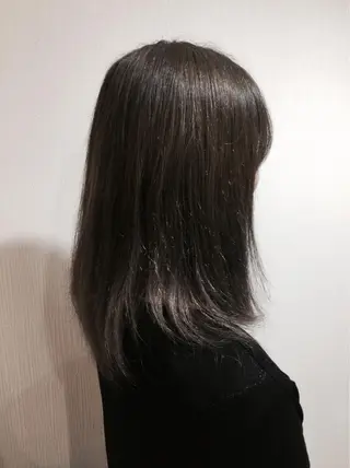 ミディアム カラー 阿久津 泰幸のヘアスタイル