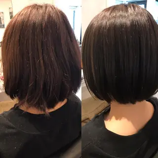 ミディアム カラー 代官山/恵比寿所属・髪質改善/縮毛矯正 専門 代官山/恵比寿のヘアスタイル