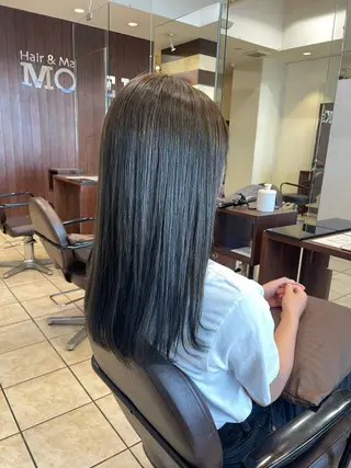 カラー 桑田 新菜のヘアスタイル