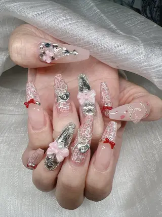 ネイル Lee Nails チップ長さだし専門店のネイルデザイン