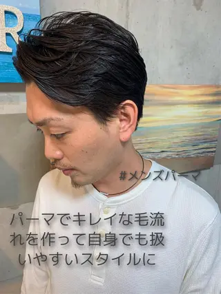 パーマ メンズ Beach private salon所属・Beach 代表 KENTAのヘアスタイル