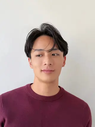 ミディアム メンズ メンズパーマ/ メンズカット/平木のヘアスタイル