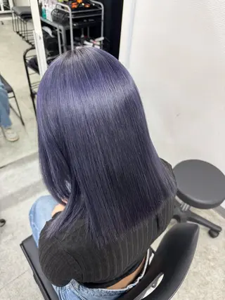 ミディアム カラー うる艶・透明感🫧 Nanamiのヘアスタイル