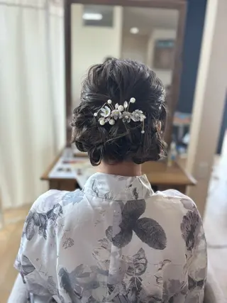 ヘアアレンジ jujur Beauty Salon所属・坂野 結子のヘアスタイル