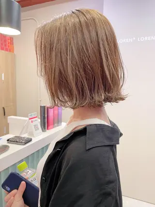 ミディアム ボブ/レイヤー 🌟梅田盛一🌟のヘアスタイル