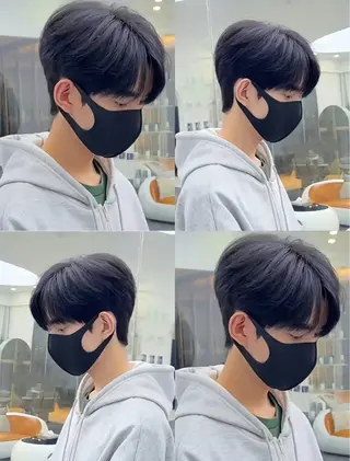 メンズ コウ チホウのヘアスタイル