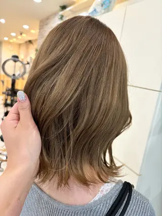 セミロング カラー 田野倉NEXT店 美髪ニストのヘアスタイル