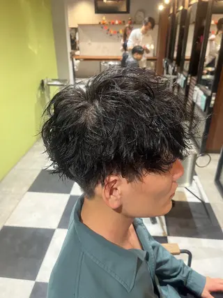 ショート パーマ メンズ 🎧メンズパーマ特化 /RUI🎧のヘアスタイル