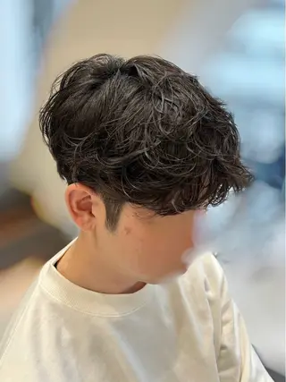 パーマ メンズ 津田 舞花のヘアスタイル