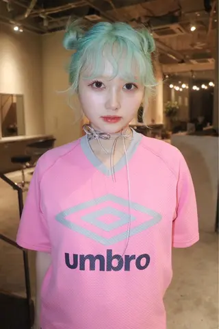 カラー DEAN所属・KEIGO/パーマ ハイトーン/DEANのヘアスタイル