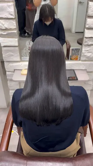 ロング I see所属・I see/天王寺/ 髪質改善/本田 唯のヘアスタイル