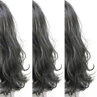 ロング カラー パーマ ヘアアレンジ tocca所属・毎月通える価格♪ 杉本真基のヘアスタイル